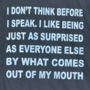 Funny Women's Tops - I Don't Think...